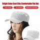 thumbnail image 5 of Gorras de béisbol Sonducket Escalada Colores surtidos Refrigeración Cómoda Ajustable Unisex Material premium Sombrero plano Crema, 5 of 6