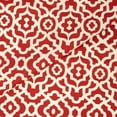 thumbnail image 4 of Waverly Inspirations 2 Yard Cut 100% Cotton Duck Print Fabric Lattice Ruby, 45" Wide for Quilting & Sewing, 4 of 4