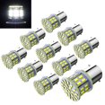 thumbnail image 1 of Bombillas LED Efoxcity 1156, paquete de 10 unidades, 12 V, 650 lúmenes, blancas, para coche, 1 of 7