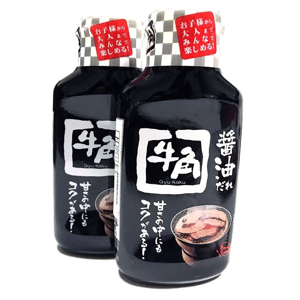 Gyu-Kaku Japanese BBQ Sauce, 牛角日式燒肉醬, Shoyu Dare, 7.41 oz. Bottles (Pack of  2)