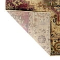 thumbnail image 7 of Unique Loom Saturn Collection Area Rug - Evo (6' x 9' Rectangle Burgundy Beige/Cream), 7 of 7