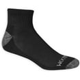 thumbnail image 2 of Fruit of the Loom mens 12 Pair Pack Dual Defense Cushioned Casual Sock, Black, 6-12, 2 of 4