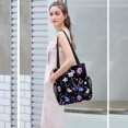 thumbnail image 2 of CHOYURME CHONYURM Women Floral Tote Bags Large Shoulder Bag Fashion Handbag with Zipper Closure for Gym Hiking Picnic Travel Beach, 2 of 7