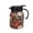 Red, variant on 35oz Tea Pot Vintage Floral Teapot with Built-In Infuser Colorful Insulated Tea Pots Leak-Proof Lid for Tea & Coffee (Green,1000ml)