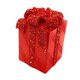 thumbnail image 5 of Estatua decorativa de resina en forma de caja, figura en miniatura, decoración para sala de estar Rojo, 5 of 9