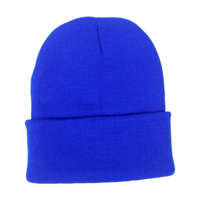 Gorro de punto de invierno perfecl para clima frío Azul