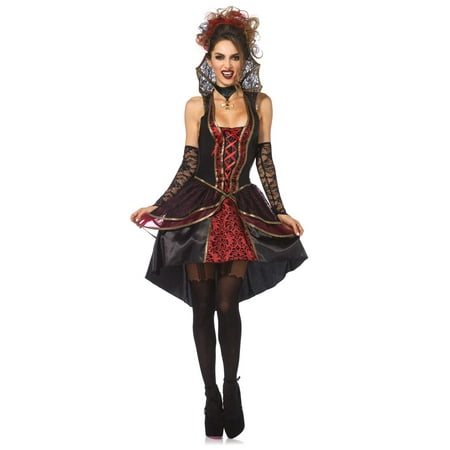 Leg Avenue Women's Sexy Victorian Vampire Queen Costume