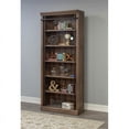 thumbnail image 2 of Martin Furniture Avondale 5-Shelf Farmhouse Wood Bookcase in Brown, 2 of 5