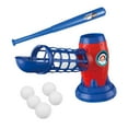 thumbnail image 3 of Máquina de lanzamiento de béisbol para niños, práctica de regalos de cumpleaños, juguete de béisbol con pelotas de béisbol, máquina de bateo para Eléctrico, 3 of 8