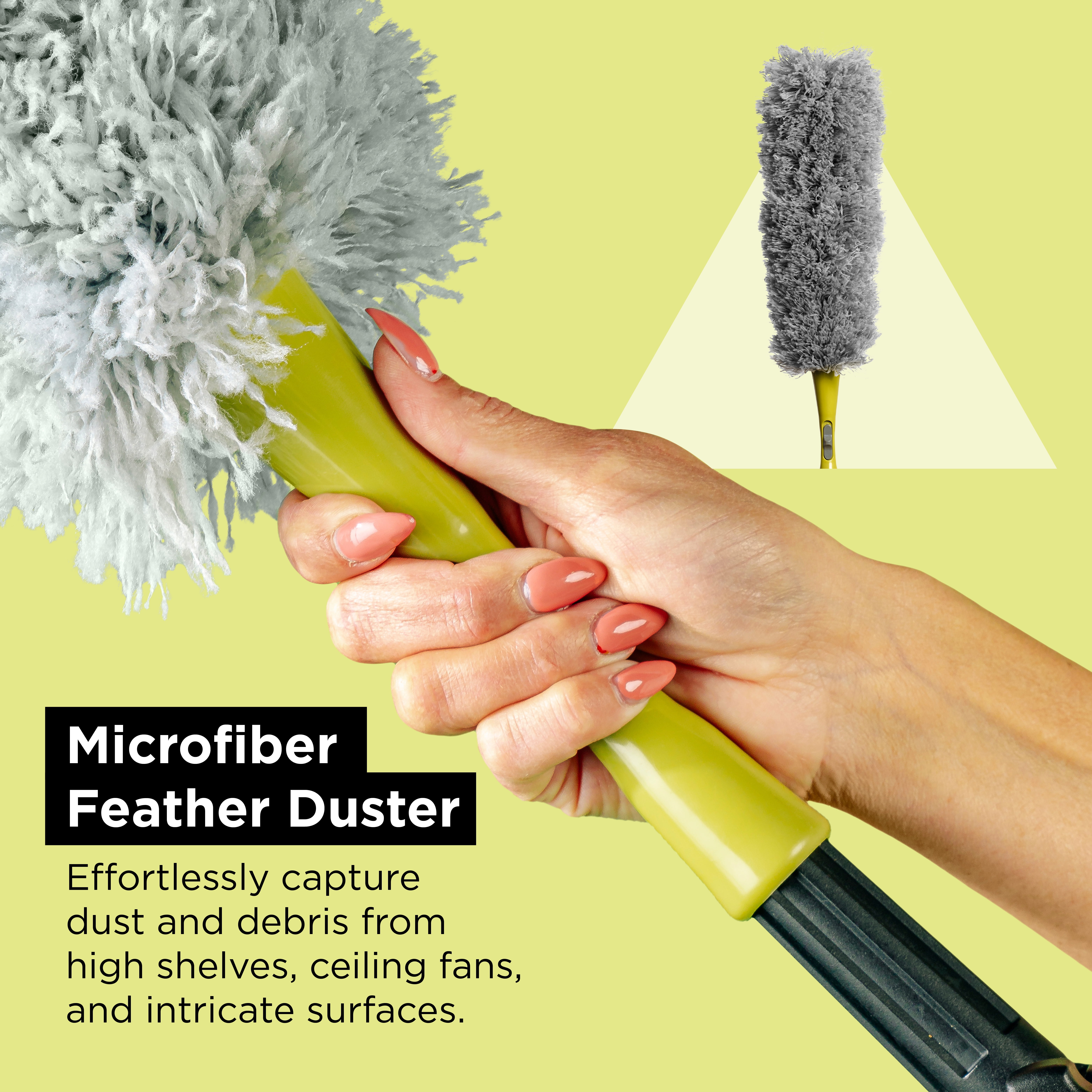 Doca 6' Pole Kit with Hinge and Feather Duster