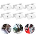 thumbnail image 4 of Miangastore Car Maintenance Preventing Rain and Debris Clips Silver 10Pcs 0.8x0.6x0.4in, 4 of 8