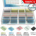 thumbnail image 1 of -500 piezas de tubos termorretráctiles para soldar terminales eléctricos,, 1 of 5