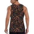 thumbnail image 6 of Rocae Floral for Men's Workout Tank Top Men's Running Tank Top Dry Fit Athletic Workout Tank TopsMedium, 6 of 9
