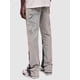 thumbnail image 3 of Pantalones de trabajo de mezclilla elástica for hombre | Patchwork multitela | Silueta acampanada | Estilo envejecido en capas vintage., 3 of 6