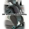 thumbnail image 3 of Car Headrest for Children Adults, Pillow Neck Support Car Seat Adjustable (Black), 3 of 6