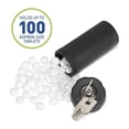 thumbnail image 2 of Ezy Dose Nylon Locking Pill Organizer, Black Travel Container (Small), 2 of 7