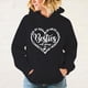 thumbnail image 4 of Nuevas sudaderas con capucha de moda para mujer, otoño e invierno, sudadera con capucha con estampado de corazón de Besties, sudadera con capucha de estilo hip hop para exteriores y calles, 4 of 5