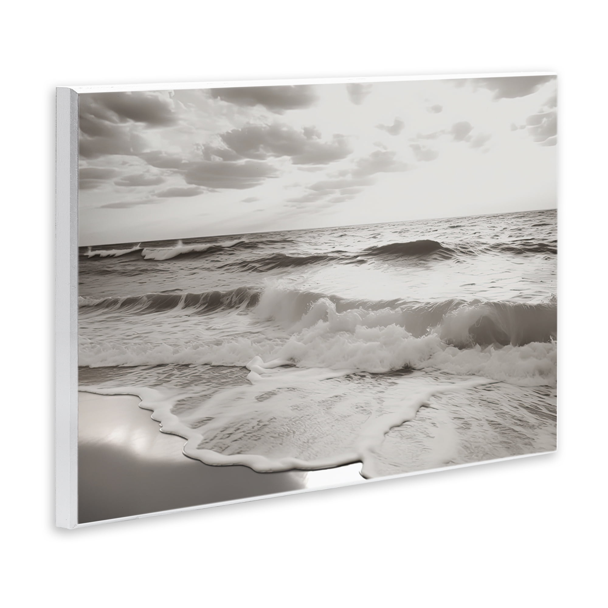 Beach View Reverie Wall Plaque Art, design by Decent Exposures