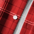 thumbnail image 5 of Men's Plaid Printed Long Sleeve Shirt Business Casual Button Down Turndown Collar Shirts Fashion Slim Fit Dress Shirts for Men, 5 of 8