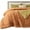 Burnt Orange, variant on Comforter Duvet Insert - Quilted Comforters Oversized King, All Season Duvet, GentleSoft Down Alternative Bedding, with 8 Tabs, Gifts for Women/Men, Dark Slate Blue, Oversize King 116x98Inche