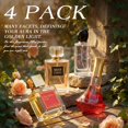thumbnail image 2 of Set de perfumes Hybrid & Company de 4 piezas para mujer, spray natural, 2 of 2