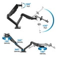 thumbnail image 6 of Mount-It! Full Motion Monitor and Laptop Stand | Fits 17"-27" Inch Screens, 6 of 8