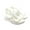 White, variant on Fesfesfes Flats Women Muffin Sandals Causal Summer Open Toe Platform Sandals Shoes Breathable Muffin Sandals With Contrast Inserts And Lace-Up Cutouts For Women 7(39)
