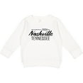 thumbnail image 2 of Inktastic From Nashville, Tennessee State Capital Distressed Text Toddler Sweatshirt, 2 of 4