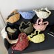 thumbnail image 5 of Riñonera bordada de tendencia de moda para mujer 2023, bolso de mano tipo plátano, bolso de cadera para mujer, bolso cruzado, bolso de cuero de microfibra, 5 of 5