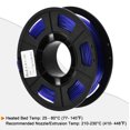 thumbnail image 4 of Uxcell 3D Printer Filament 1.75mm TPU Filament Dimensional Accuracy +/- 0.05mm Dark Blue, 4 of 6