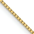 thumbnail image 1 of 14K Yellow Gold Jbsp's .7mm Box With Lobster Clasp Chain (24 X 0.7) Made In Italy 1592-24, 1 of 5
