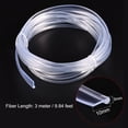 thumbnail image 2 of Uxcell PMMA Brillo Lateral para Cable de Fibra Óptica LED Guía Diámetro 3mm Ancho 10mm Longitud 3.0M, 2 of 5