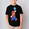 thumbnail image 6 of Super Mario T-Shirts for Boys Girls, Kids 3D Print Short Sleeve, Unisex Crew Neck Tee Shirts for Youth, 6 of 9