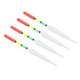 thumbnail image 4 of Juego de 15 boyas flotantes de pesca vertical de 8 a 15 cm con accesorios de goma, 4 of 8