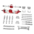 thumbnail image 2 of Bunblic RC Car Accessory Driveshaft Modified Replaces Front and Rear Shock Absorbers Tie Rod Mount for 1:12 MN82 MN82Pro Modification argent, 2 of 8