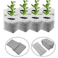 thumbnail image 1 of 50-100 unidades Bolsas para semillas de jardín Bolsas de vivero biodegradables Bolsas de tela para semilleros Bolsas de plantación para macetas de jardín 15x19cm - 50 unidades, 1 of 4