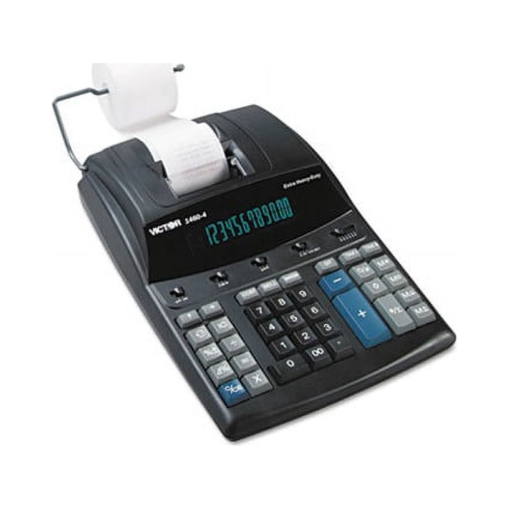 1460-4 Extra Heavy-Duty Printing Calculator Black/Red Print, 4.6 Lines/Sec