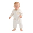 thumbnail image 7 of BLVB Toddler Baby Boy Girl Clothes 2PCS Fall Winter Newborn Infant Outfit Long Sleeve Lapel Pullover Pants Sweatsuit Clothing Set 0-3T, 7 of 7