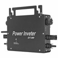 thumbnail image 2 of Micro Inversor De Conexión A Red Solar De 300 W, Resistente Al Agua IP65 MPPT CC A CA Control WiFi Enchufe De La UE Micro Inversor De 230 V Inversor De Panel Solar Monofásico De Conexión A Red, 2 of 7
