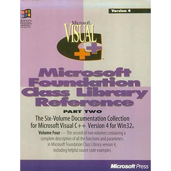 Pre-Owned Microsoft Foundation Class Library Reference: Pt.2 Paperback