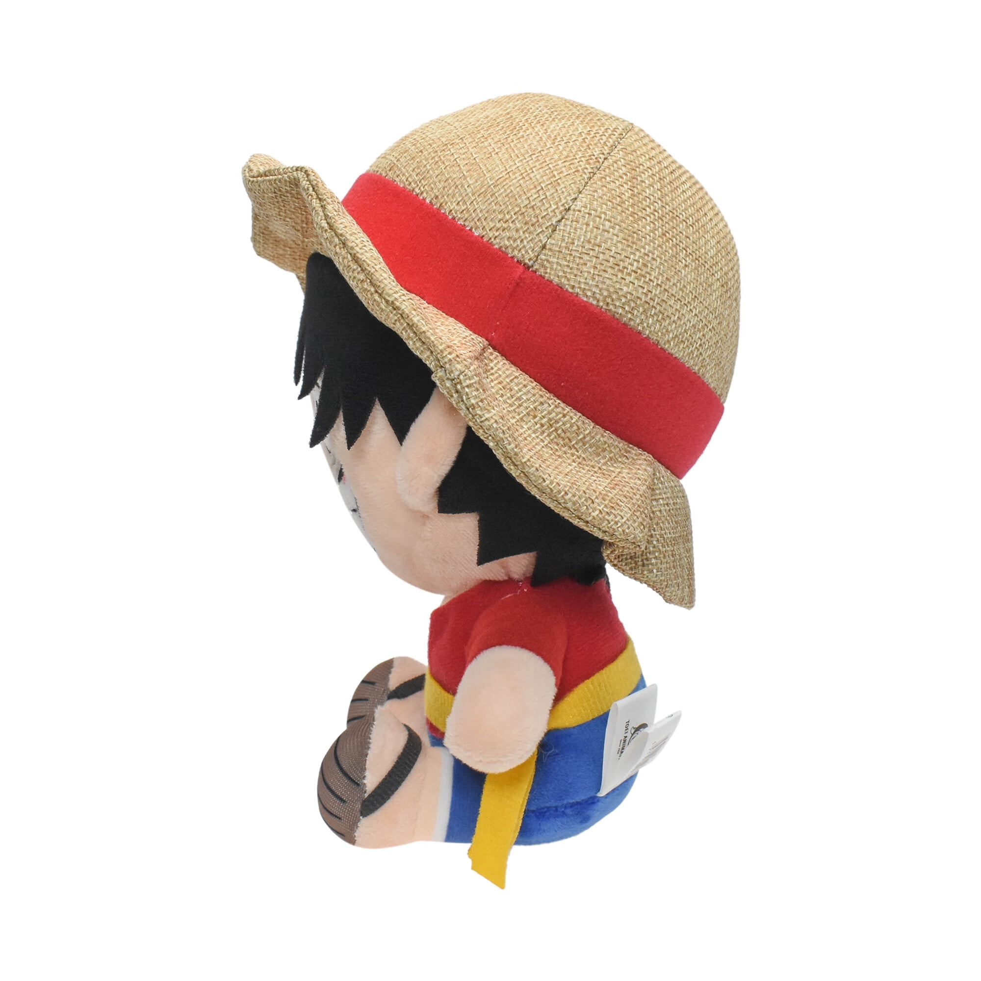 Senlix Plush Toy 9.8" Luffy Stuffed Animal, Soft Anime Plushies All Star Collection Cute Cartoon Doll for Kids Birthday Gift