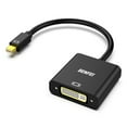 thumbnail image 1 of Mini DisplayPort vers DVI, Benfei Mini DP vers DVI Plaqué Or (Compatible Thunderbolt) Adaptateur Mâle vers Femelle Compatible avec MacBook Air/Pro, Microsoft Surface Pro/Dock, Moniteur, Projecteur et Plus, 1 of 10