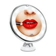 thumbnail image 1 of USB Makeup Mirror With LED Light 3 Color 10x Magnifying Make Up Mirror Touch Screen LED Flexible Suction Cup Illuminated Mirror ,Widely Use, 1 of 7