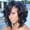 Black, variant on TANGNADE Human Hair Wigs For Women Black Color Natural Lace Hair Wigs Black Female Short Curly Hair Wig Women's Hairpiece Wigs 30cm Africa Wigs