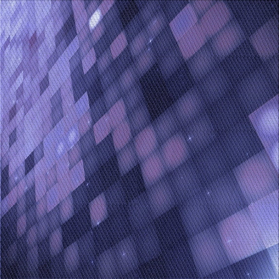 Ahgly Company Machine Washable Indoor Square Transitional Blue Area Rugs, 8' Square