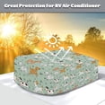 thumbnail image 2 of Dogs RV Accessories RV Air Conditioner Cover,Heavy-Duty Fabric,Draw Cord Hem,Easy to Install and Clean Travel Trailer Accessories, 2 of 7