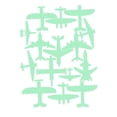 thumbnail image 1 of DOLITY Glow Dark Stickers Ceiling 15x Aircraft, 1 of 9
