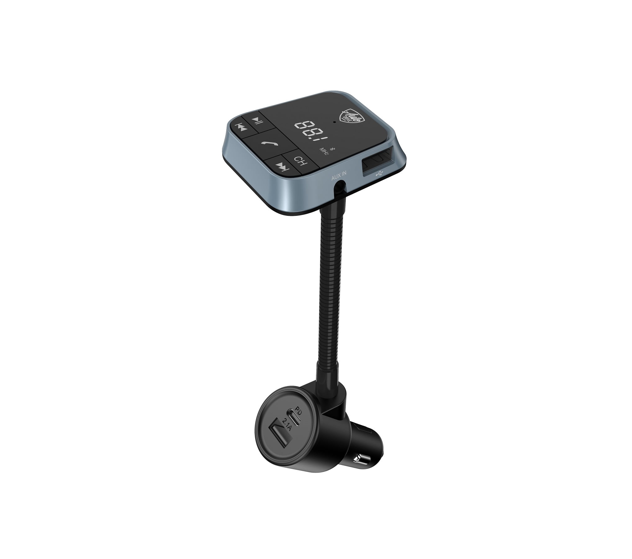 Auto Drive Auto Drive Gooseneck Wireless FM Transmitter