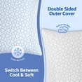 thumbnail image 5 of Lolsea Memory Foam Queen Bed Pillows Set of 2, Adjustable Loft Hotel Pillows for Side, Back, and Stomach Sleepers, Queen, 5 of 9