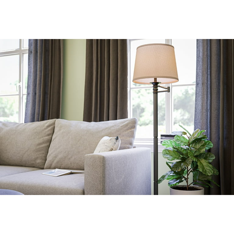 Kenroy Riverside Swing Arm Lamp The Riverside Swing Arm Floor Lamp